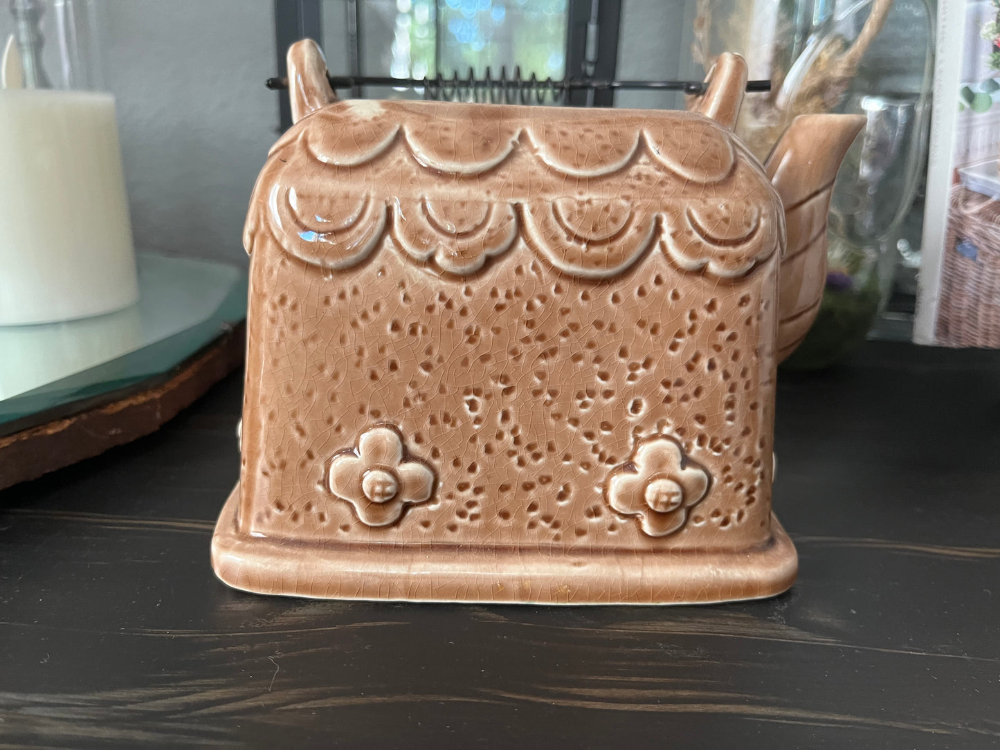 Cute Japanese Style Teapot - Brown - Cozy Ceramic Tea Pot